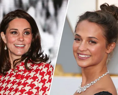 Kate Middleton And Alicia Vikander Just Met At A Royal Dinner