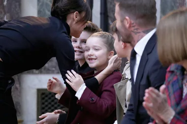 Victoria Beckham’s Family Were The Cutest Supporters At Her Fashion Week Show