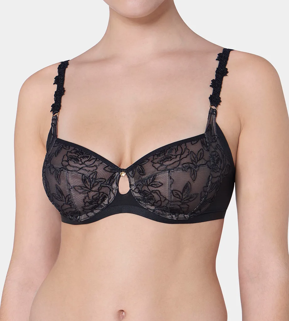 WILD ROSE FLORALE – Wired – Black