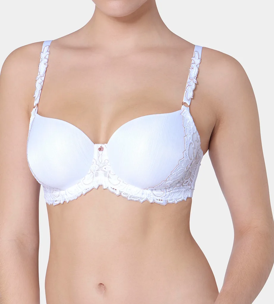 IRIS FLORALE – Padded – White