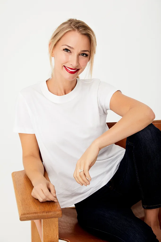 anna heinrich red lipstick elizabeth arden