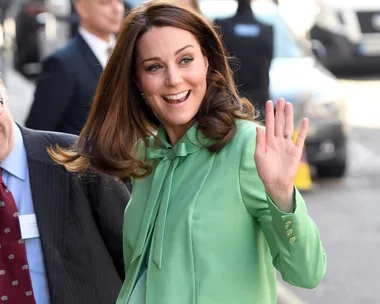 Pregnant Kate Middleton’s Mint Green Maternity Look Is so Chic