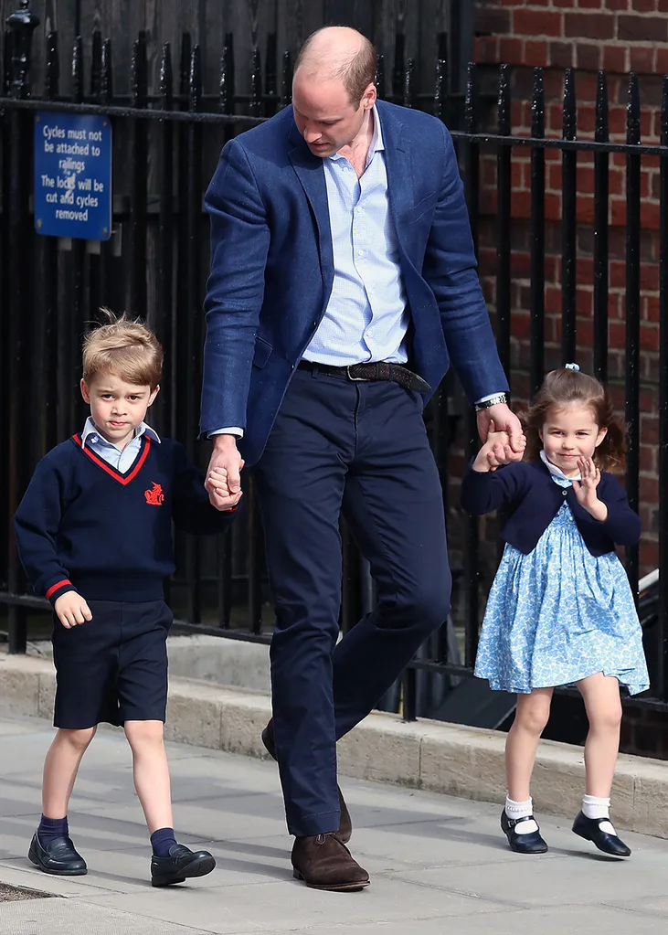 Prince George, Prince William and Princess Charlotte