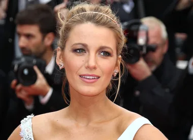 Blake Lively Looks Completely Different With Red Hair And Full Fringe