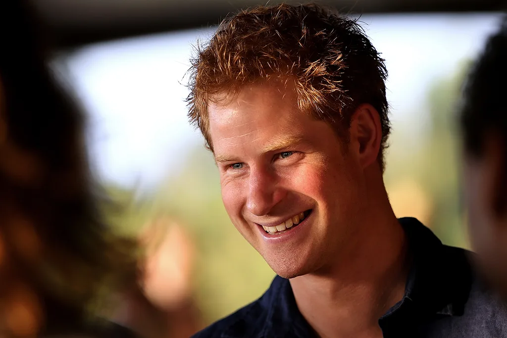 prince harry without a beard