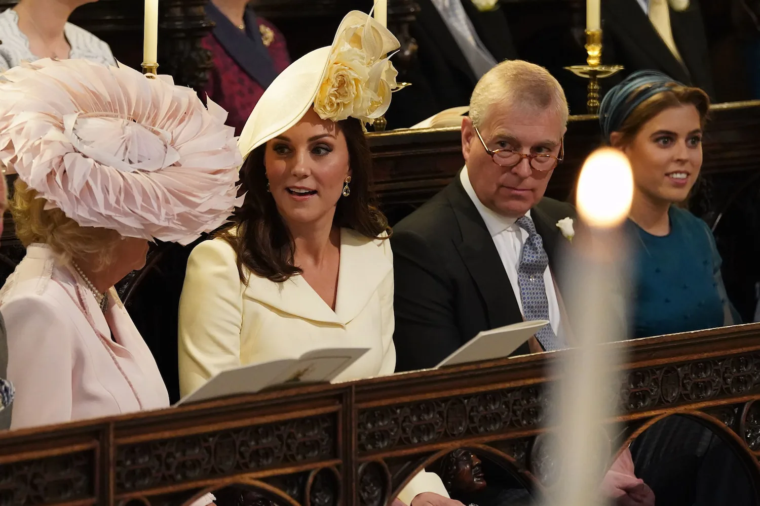 Kate Middleton And Prince William Arrive At The Royal Wedding