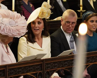 Kate Middleton And Prince William Arrive At The Royal Wedding