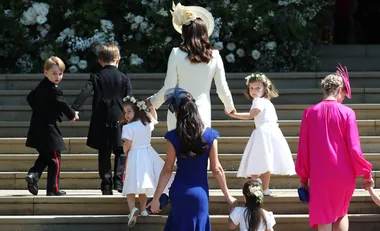 Prince George And Princess Charlotte’s Sweetest Royal Wedding Moments
