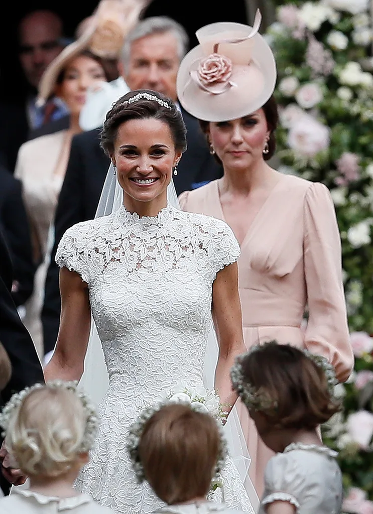 Pippa and Kate Middleton