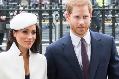 Meghan Markle And Prince Harry Steal The Show At First Wedding As A Married Couple