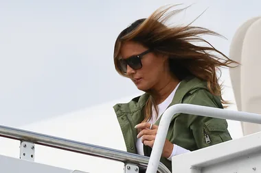 Melania Trump Just Wore A Jacket Emblazoned With ‘I Really Don’t Care’ To An Immigrant Children Detention Facility