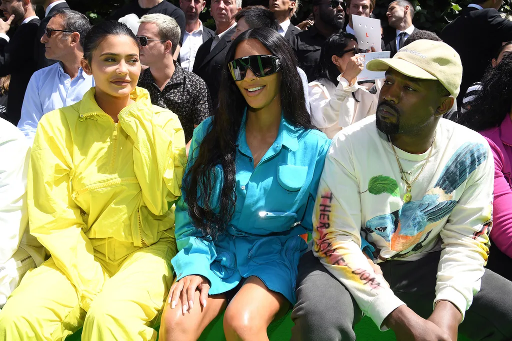 Kim Kardashian at Virgil Abloh show