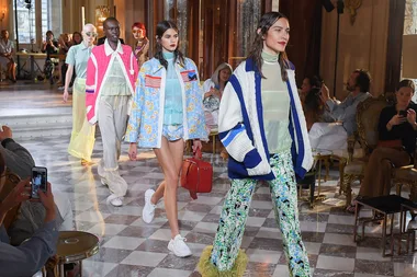 Miu Miu’s Paris Fashion Week Show Was Packed With Celebrities