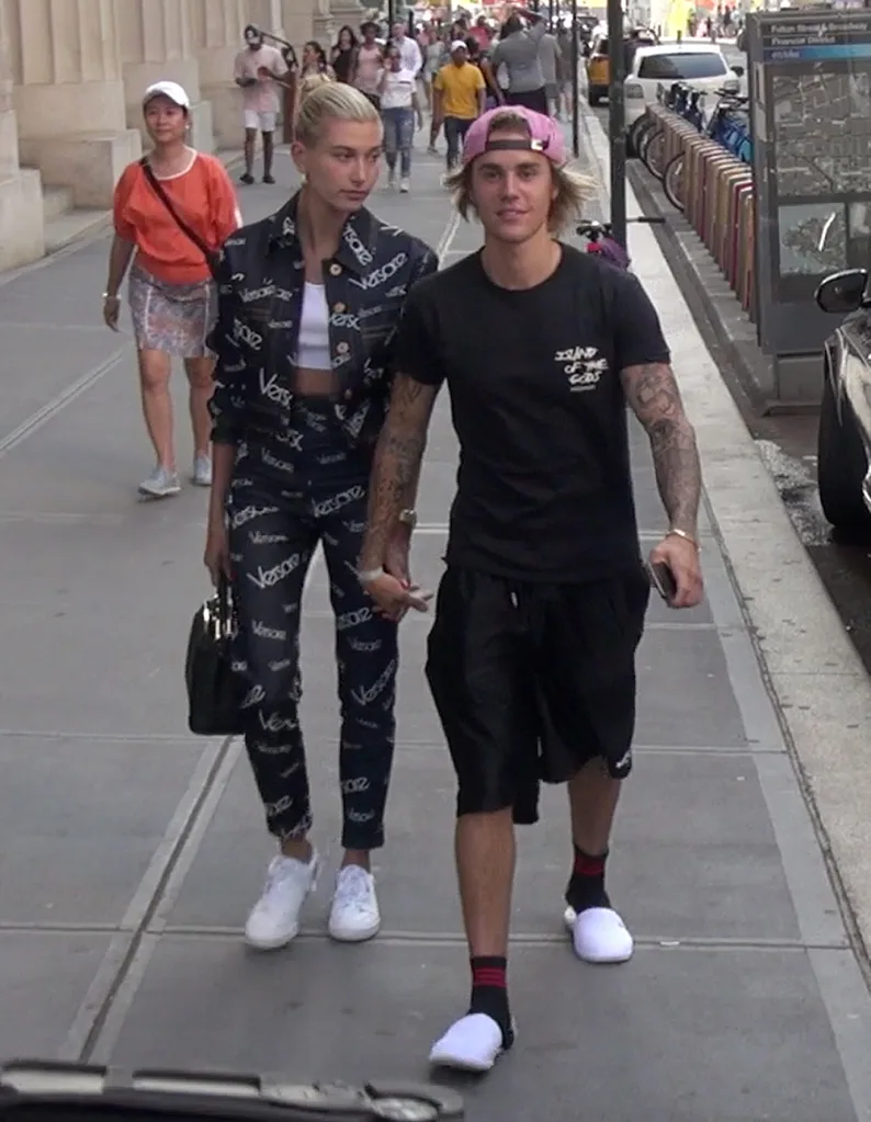 Hailey Baldwin and Justin Bieber