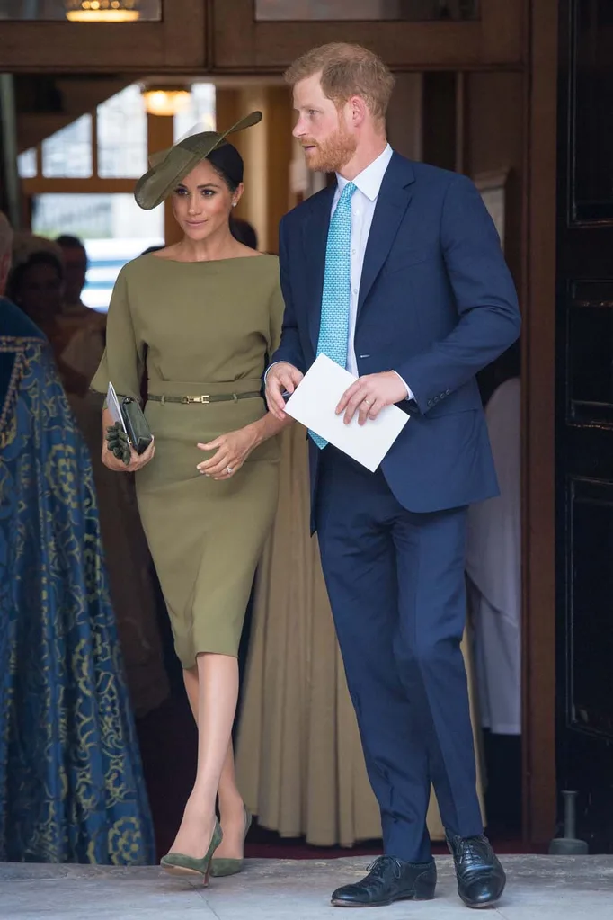 prince harry meghan markle royal christening