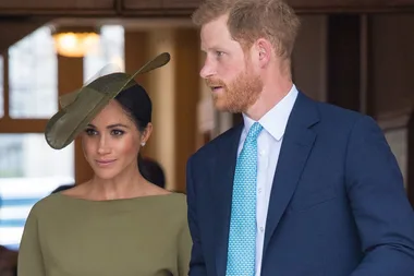 Meghan Markle Opts For Olive Green At Prince Louis Christening