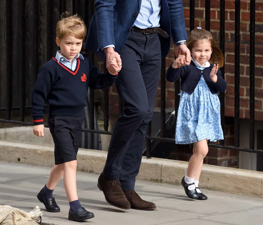 Prince George and Princess Charlotte