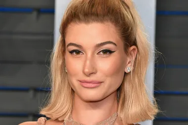 Hailey Baldwin Shows Off Her Huge Engagement Ring On The Runway