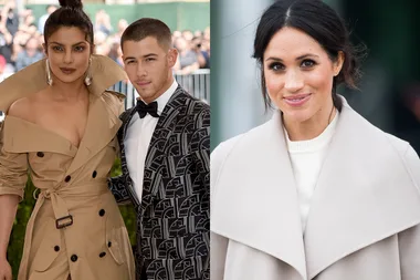 Priyanka Chopra, Nick Jonas and Meghan Markle