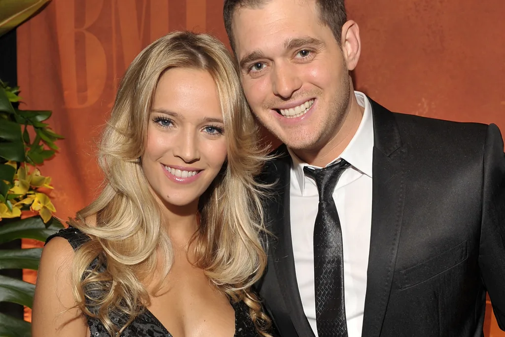 Louisa Lopilato and Michael Buble