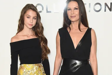 Catherine Zeta-Jones’ Doppelganger Daughter Makes Her Modelling Debut