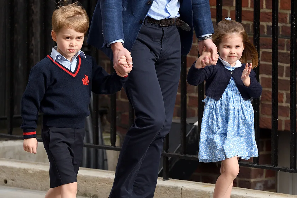 Prince George and Princess Charlotte