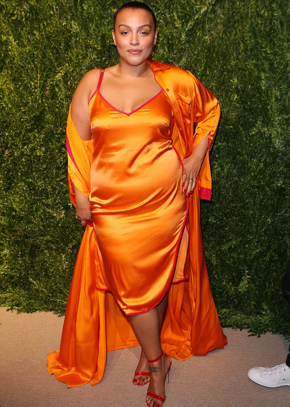 Paloma Elsesser is a renowned plus-size model and advocate for the industry.