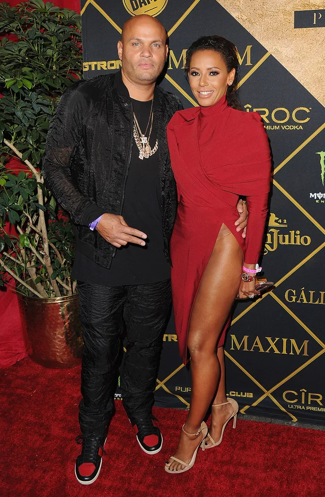 Stephen Belafonte and Melanie Brown