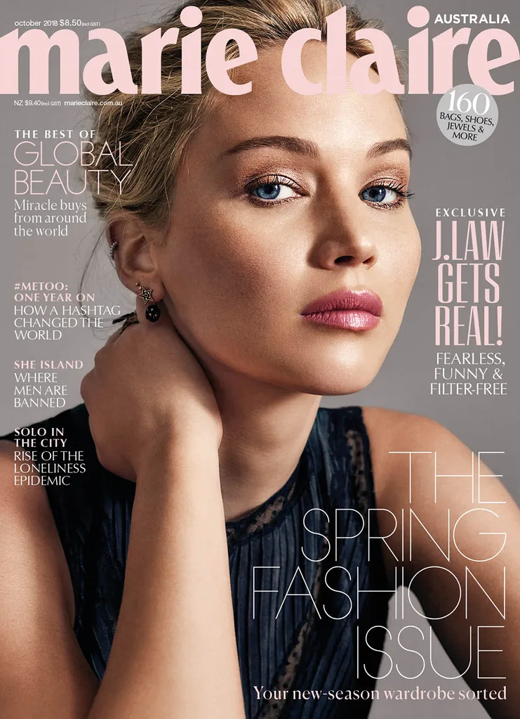 marie claire october 2018 jennifer lawrence