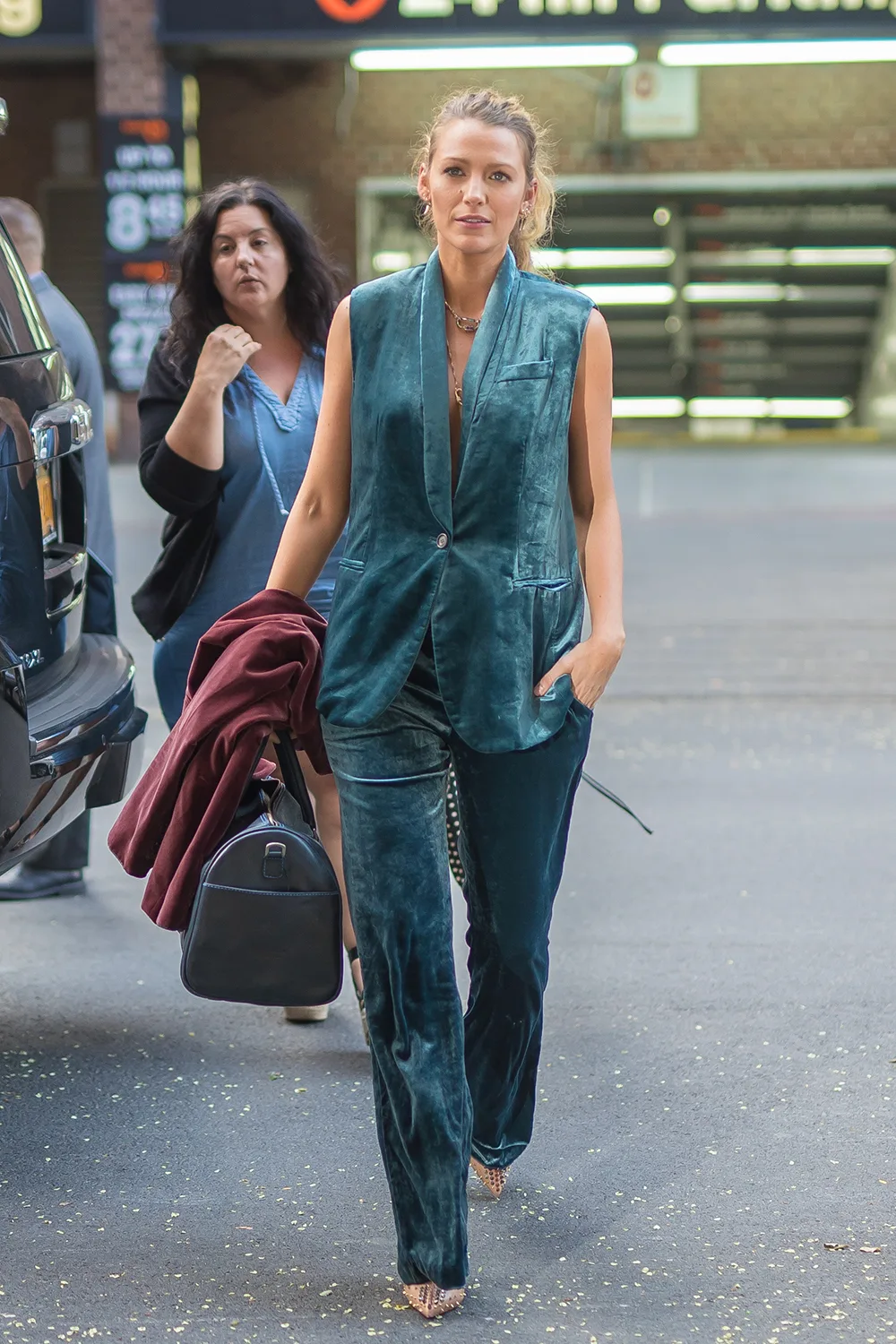 Blake Lively has worn outfits by many fashion labels, including Brunello Cucinelli.