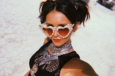 The Best Celebrity Instagrams From Burning Man 2018