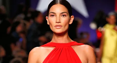 Lily Aldridge Walked NYFW 5 Months Pregnant