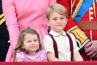 Prince George and Princess Charlotte Steal The Show At Wedding