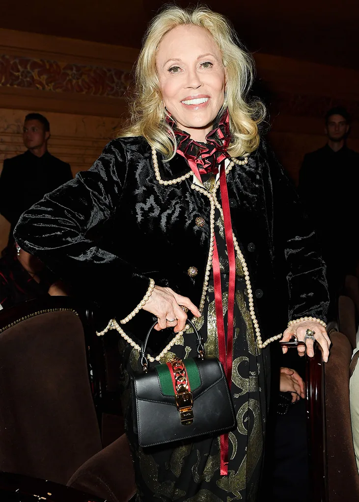 Faye Dunaway at Gucci