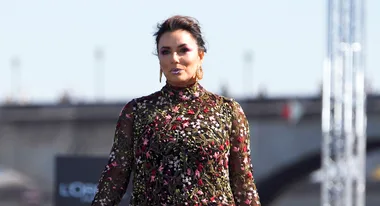 Eva Longoria Walks The Runway During Paris Fashion Week Just 3 Months After Giving Birth