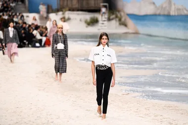 Chanel Just Transported Guests From Paris Fashion Week To The Beach