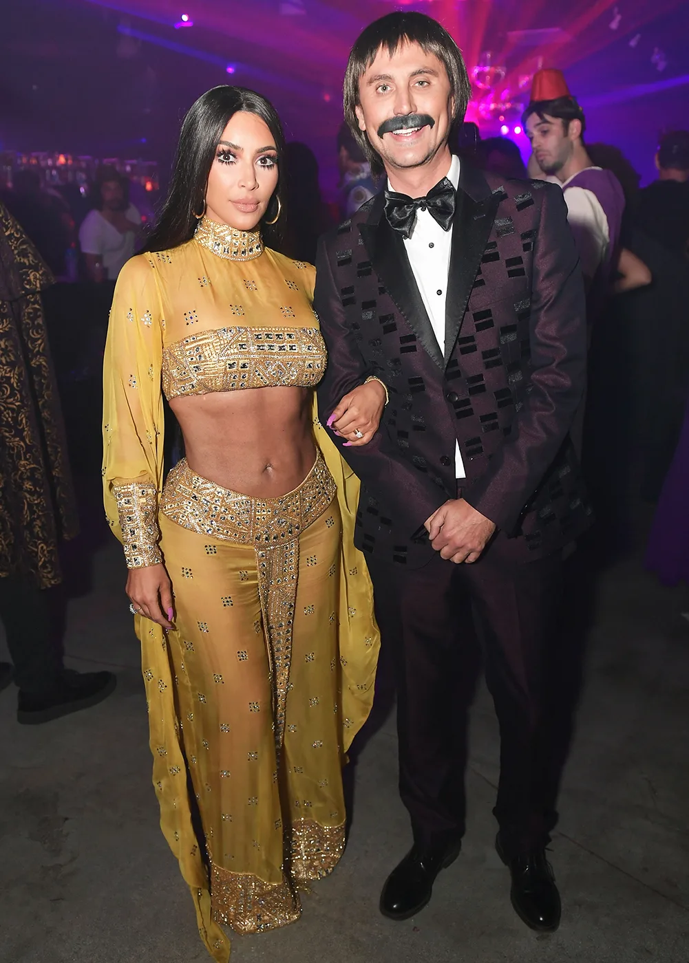 Kim Kardashian and Jonathan Cheban