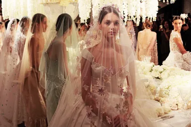 The Most Breathtaking Wedding Dresses From Bridal Fashion Week
