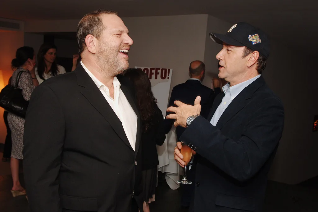 Harvey Weinstein and Kevin Spacey