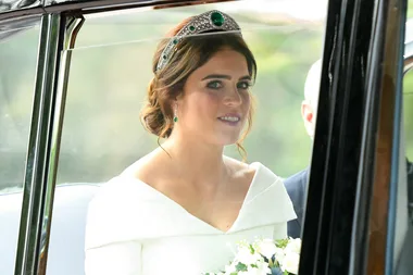 Princess Eugenie Stuns In Low Back Gown And Emerald Tiara