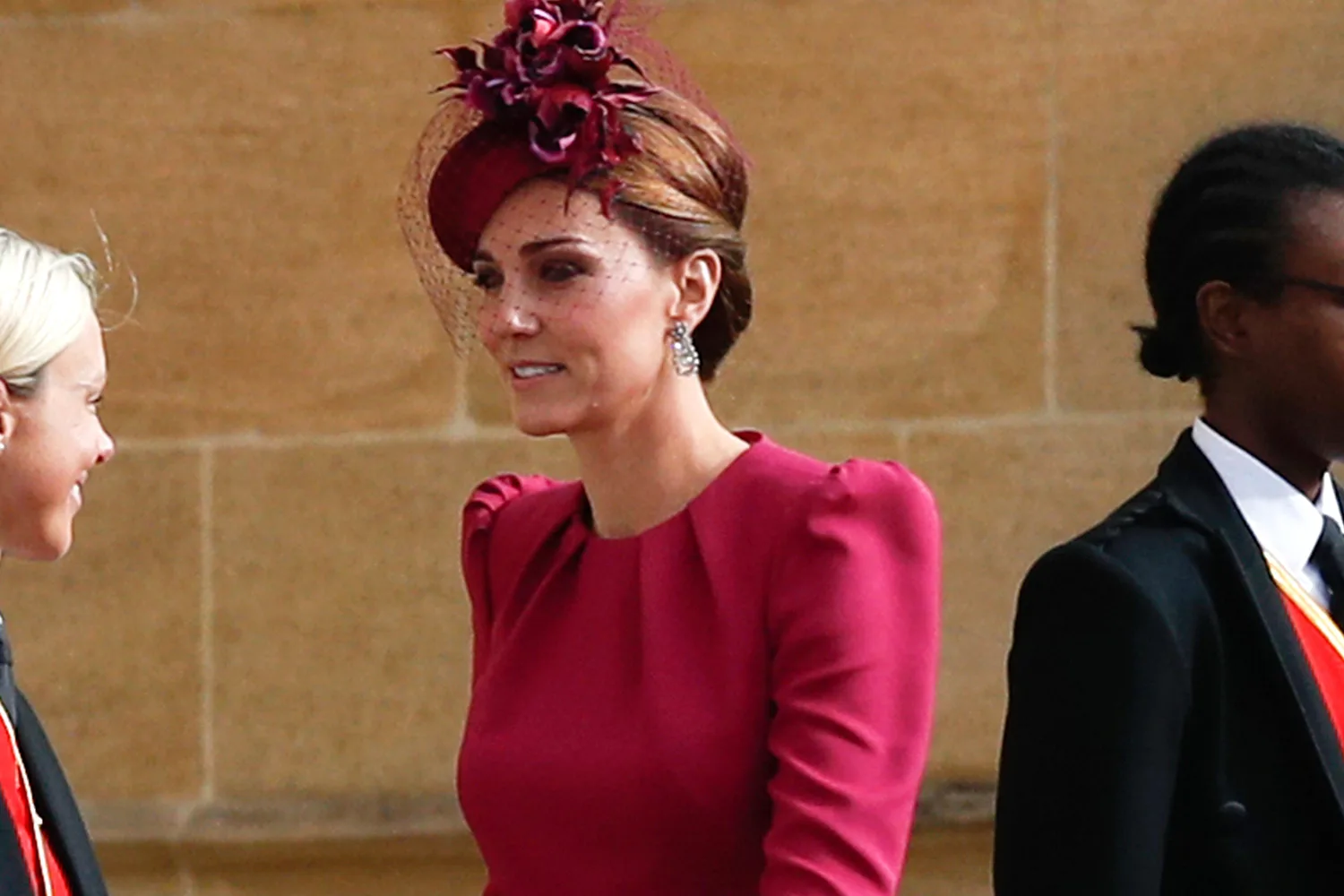 Kate Middleton And Prince William Arrive At Princess Eugenie’s Wedding