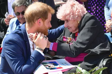 Prince Harry’s Biggest Fan Daphne Dunne Just Met Meghan Markle
