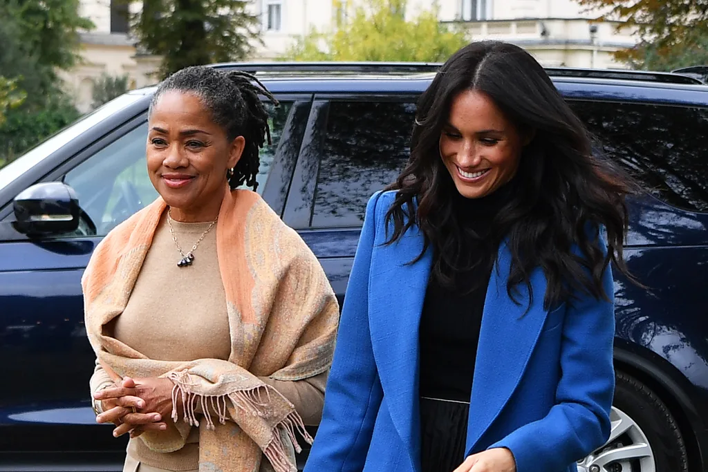 meghan and doria