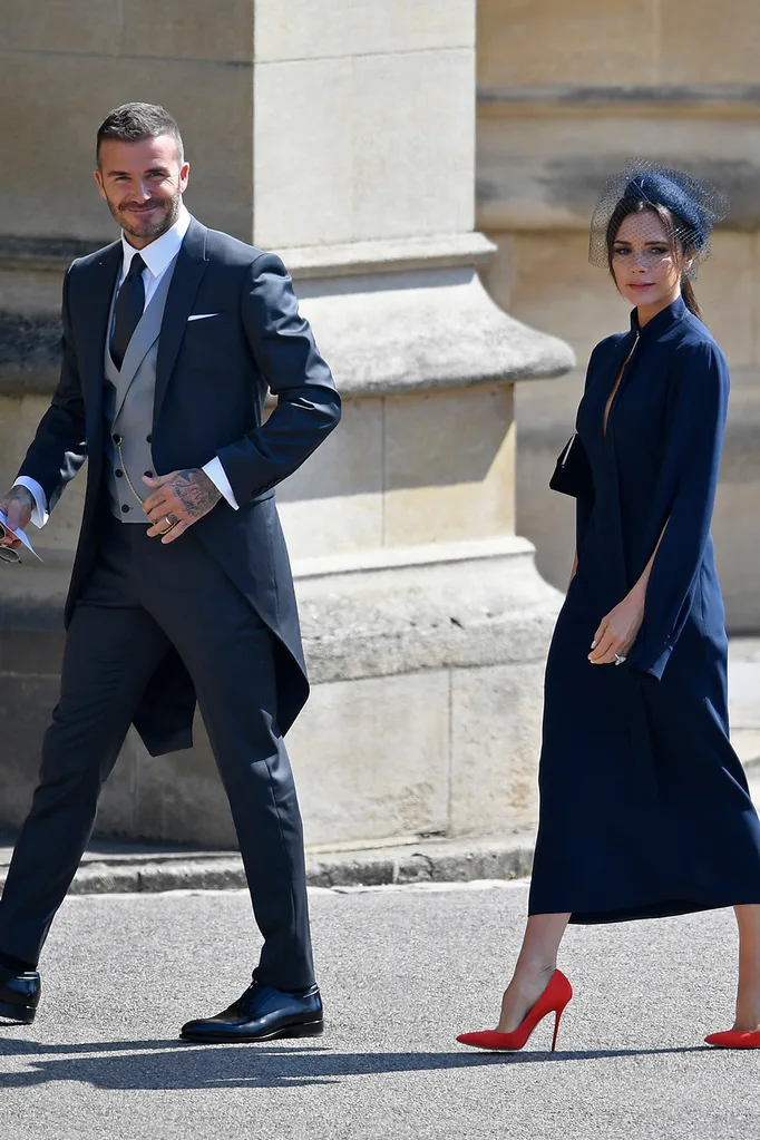 victoria david beckham royal wedding