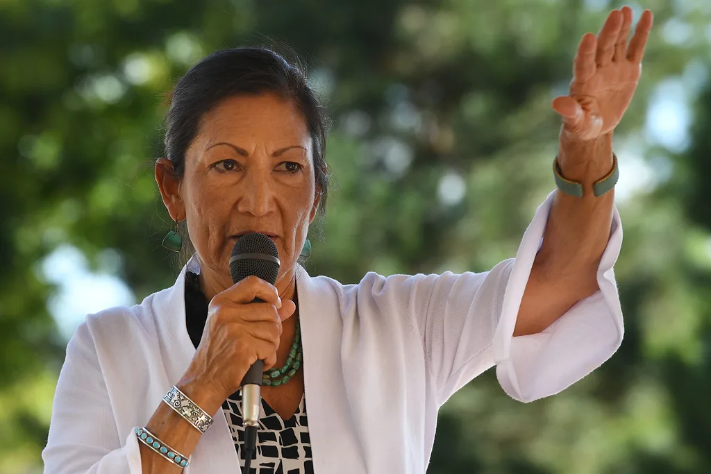 Native American candidate Deb Haaland