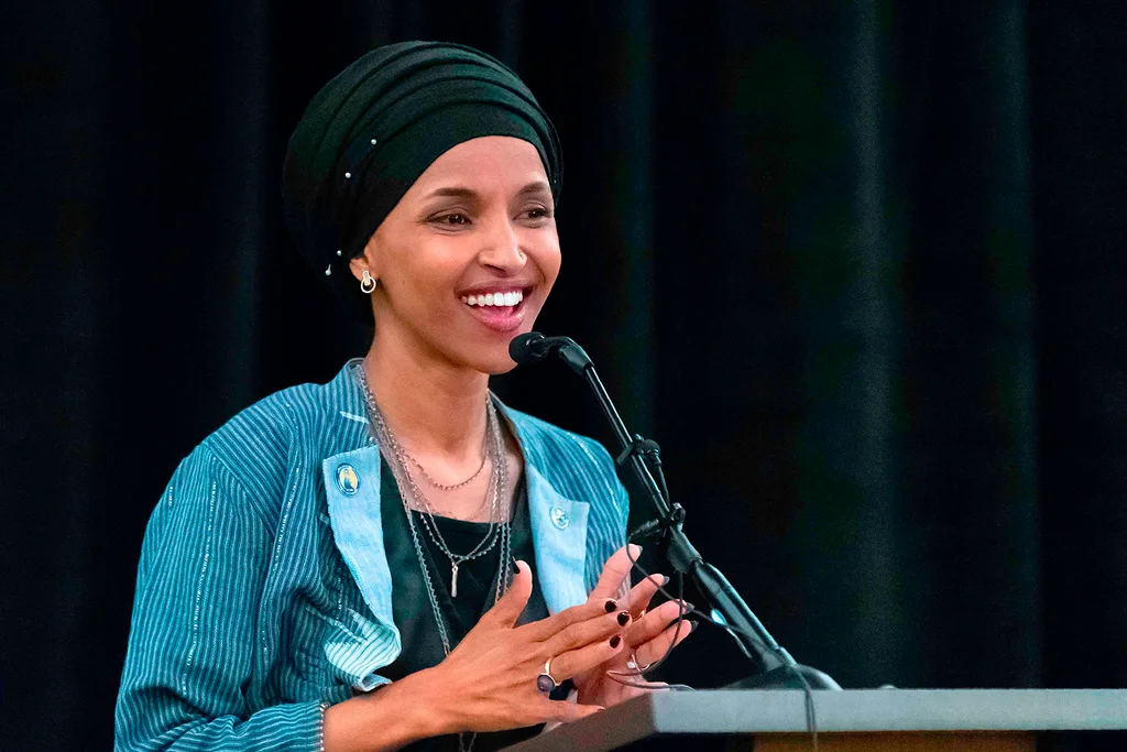 Ilhan Omar, newly elected to the U.S. House of Representatives on the Democratic ticket