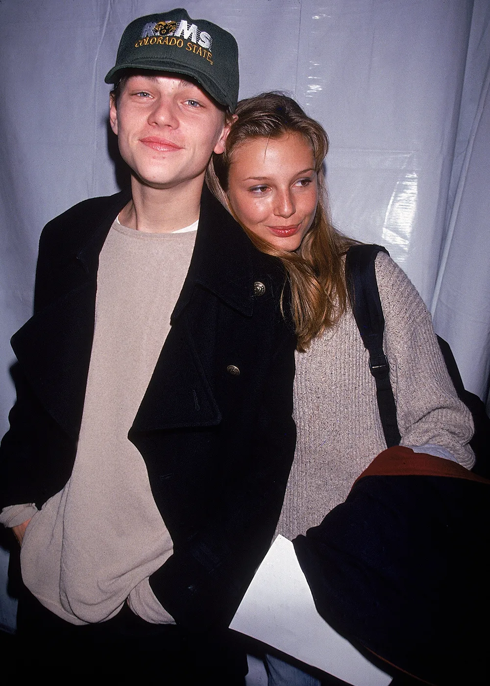 Bridget Hall was one of Leonardo DiCaprio's girlfriends in 1994.