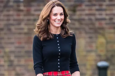 Kate Middleton Just Stepped Out In A Festive Emilia Wickstead Skirt