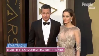 Brad Pitt plans Christmas with the kids