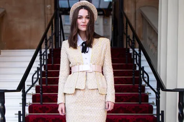 Keira Knightley Channeled Princess Diana For Her Buckingham Palace Visit